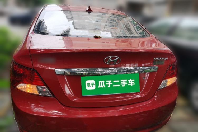 Used Hyundai Verna (older generation) 2010 Sedan 1.4L Automatic Comfort Model GS Rear
