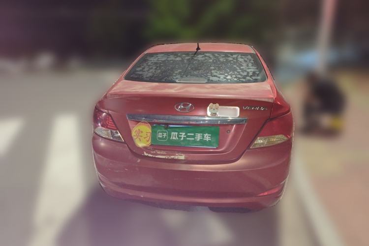 Used Hyundai Verna (older generation) 2010 Sedan 1.4L Automatic Comfort Model GS Rear