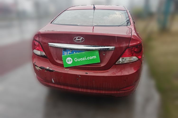 Used Hyundai Verna (older generation) 2010 Sedan 1.4L Automatic Fashionable GT Model Rear