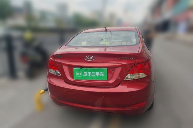 Used Hyundai Verna (older generation) 2010 Sedan 1.4L Automatic Fashionable GT Model Rear
