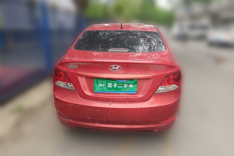 Used Hyundai Verna (older generation) 2010 Sedan 1.4L Manual Standard GL Model Rear
