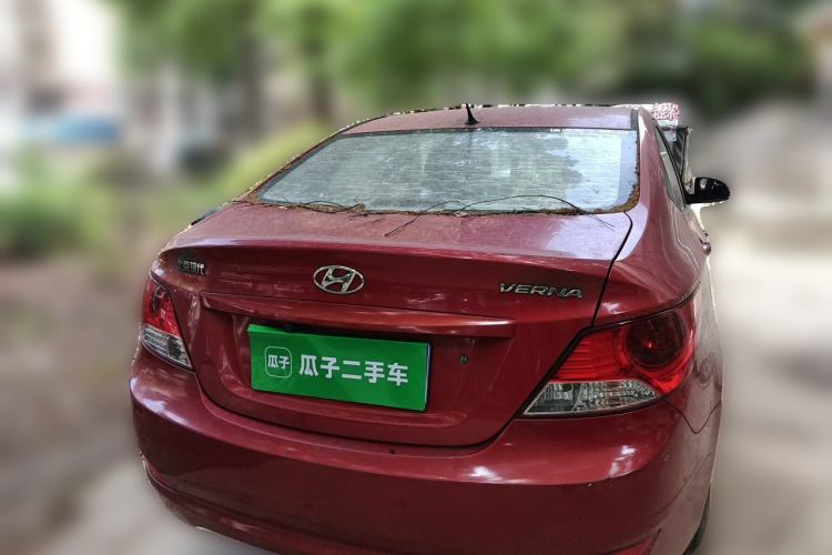 Used Hyundai Verna (older generation) 2010 Sedan 1.4L Automatic Fashionable GT Model Rear