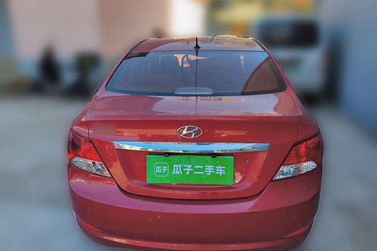 Used Hyundai Verna (older generation) 2010 Sedan 1.4L Automatic Comfort Model GS Rear