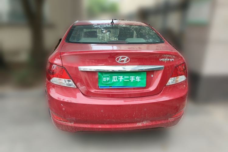 Used Hyundai Verna (older generation) 2010 Sedan 1.4L Automatic Comfort Model GS Rear