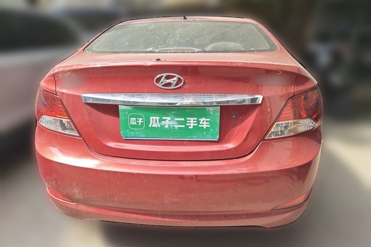 Used Hyundai Verna (older generation) 2010 Sedan 1.4L Manual Comfort GS Rear