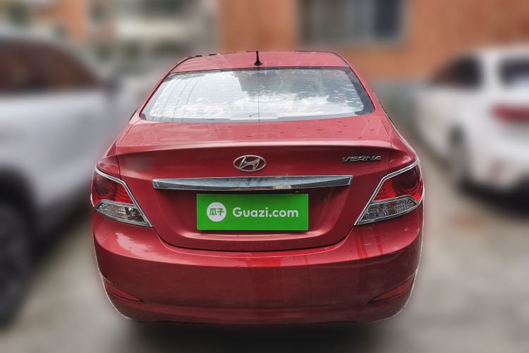Used Hyundai Verna (older generation) 2010 Sedan 1.4L Automatic Comfort Model GS Rear