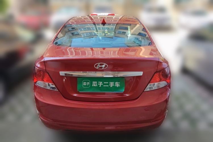 Used Hyundai Verna (older generation) 2010 Sedan 1.4L Automatic Fashionable GT Model Rear