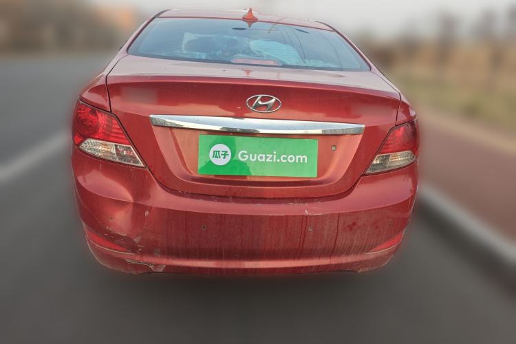 Used Hyundai Verna (older generation) 2010 Sedan 1.4L Manual Standard GL Model Rear