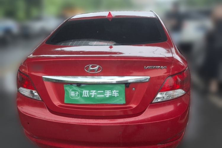 Used Hyundai Verna (older generation) 2010 Sedan 1.4L Manual Comfort GS Rear
