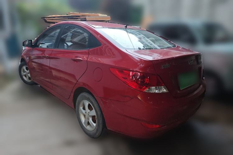 Used Hyundai Verna (older generation) 2010 Sedan 1.4L Manual Standard GL Model Rear Left 45 Deg