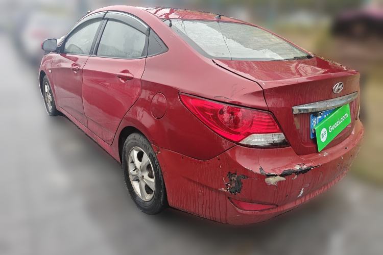 Used Hyundai Verna (older generation) 2010 Sedan 1.4L Automatic Fashionable GT Model Rear Left 45 Deg