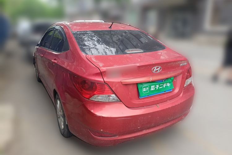 Used Hyundai Verna (older generation) 2010 Sedan 1.4L Manual Standard GL Model Rear Left 45 Deg