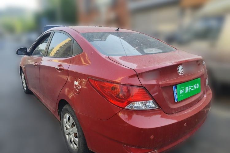 Used Hyundai Verna (older generation) 2010 Sedan 1.4L Manual Comfort GS Rear Left 45 Deg