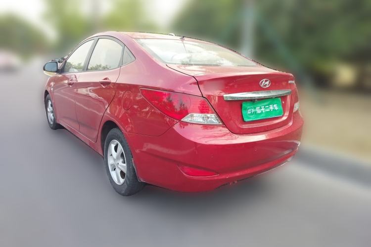 Used Hyundai Verna (older generation) 2010 Sedan 1.4L Automatic Fashionable GT Model Rear Left 45 Deg