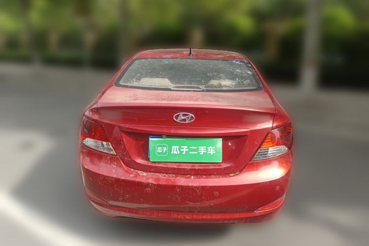 Used Hyundai Verna (older generation) 2010 Sedan 1.4L Manual Standard GL Model Rear
