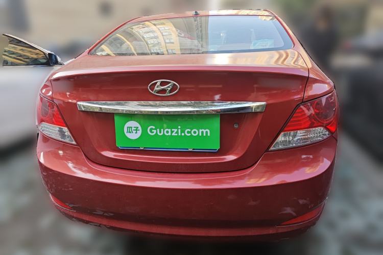 Used Hyundai Verna (older generation) 2010 Sedan 1.4L Automatic Fashionable GT Model Rear