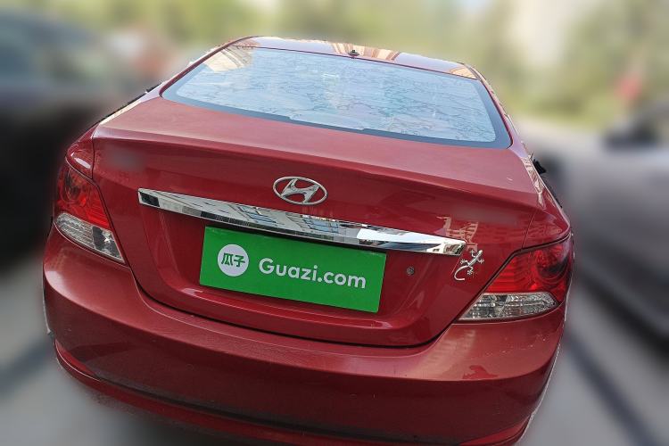Used Hyundai Verna (older generation) 2010 Sedan 1.4L Manual Comfort GS Rear