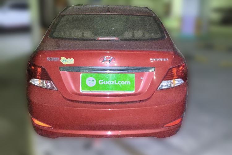 Used Hyundai Verna (older generation) 2010 Sedan 1.4L Manual Comfort GS Rear