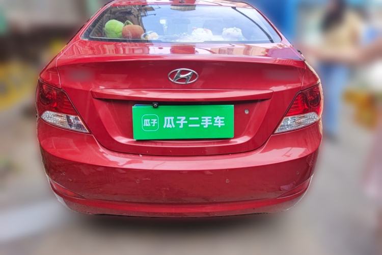 Used Hyundai Verna (older generation) 2010 Sedan 1.4L Automatic Fashionable GT Model Rear