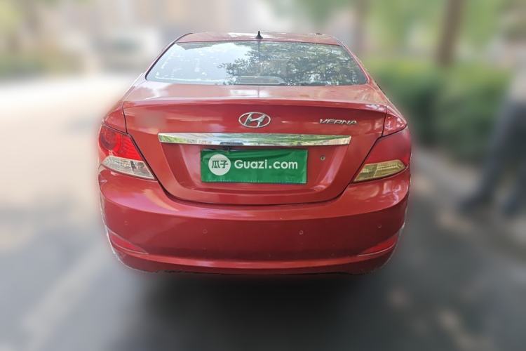 Used Hyundai Verna (older generation) 2010 Sedan 1.4L Manual Comfort GS Rear