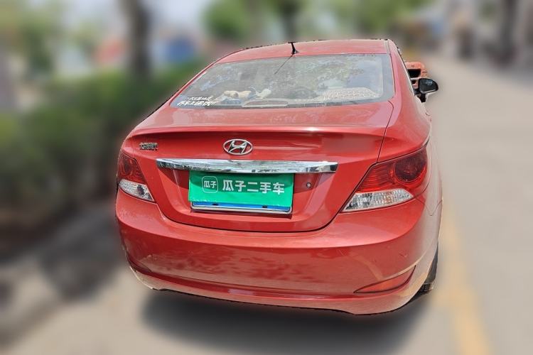 Used Hyundai Verna (older generation) 2010 Sedan 1.4L Automatic Comfort Model GS Rear