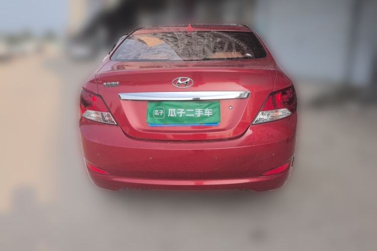 Used Hyundai Verna (older generation) 2010 Sedan 1.4L Automatic Fashionable GT Model Rear