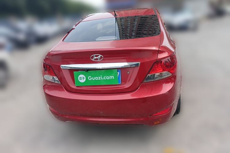 Used Hyundai Verna (older generation) 2010 Sedan 1.4L Automatic Fashionable GT Model Rear