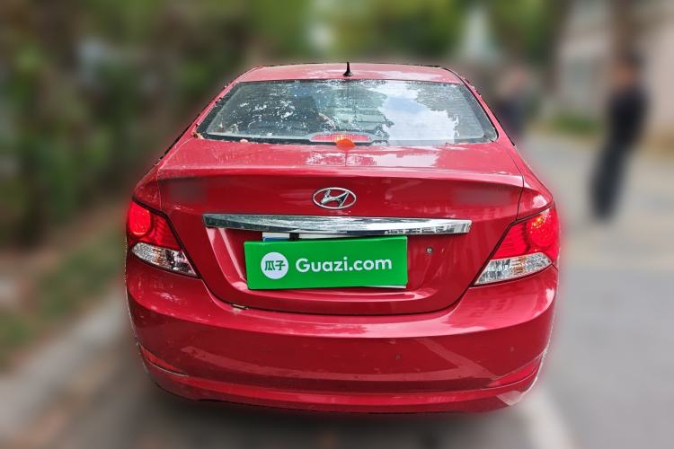 Used Hyundai Verna (older generation) 2010 Sedan 1.4L Automatic Comfort Model GS Rear