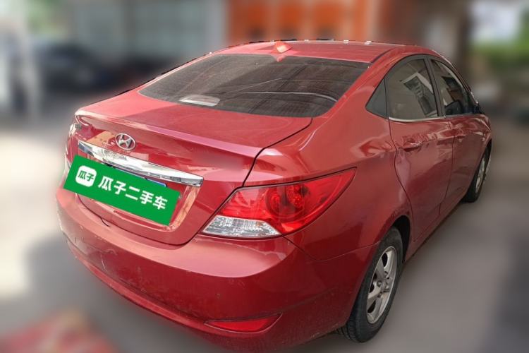 Used Hyundai Verna (older generation) 2010 Sedan 1.4L Automatic Fashionable GT Model Rear Right 45 Deg