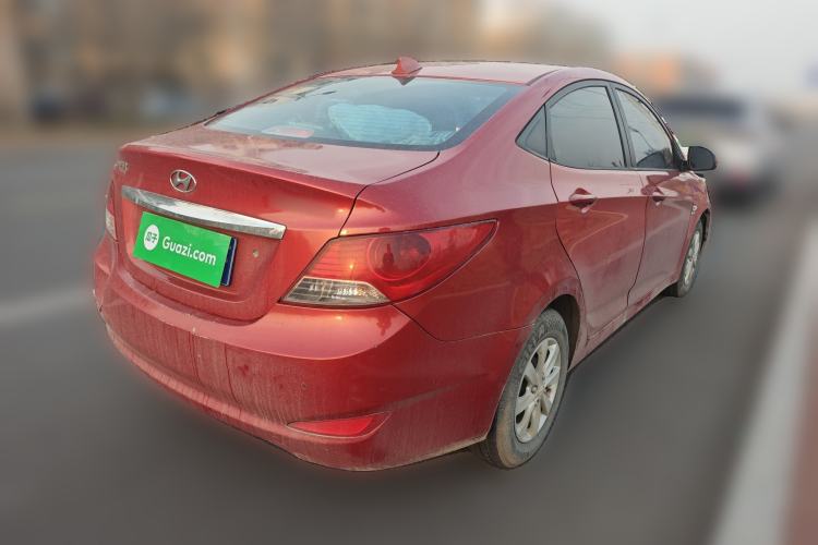 Used Hyundai Verna (older generation) 2010 Sedan 1.4L Manual Standard GL Model Rear Right 45 Deg