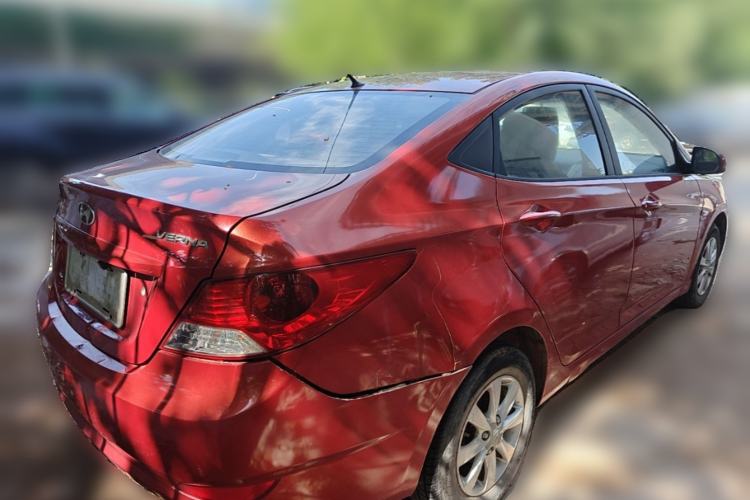 Used Hyundai Verna (older generation) 2010 Sedan 1.4L Manual Standard GL Model Rear Right 45 Deg