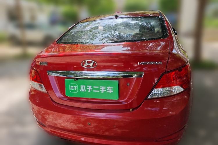 Used Hyundai Verna (older generation) 2010 Sedan 1.4L Automatic Comfort Model GS Rear