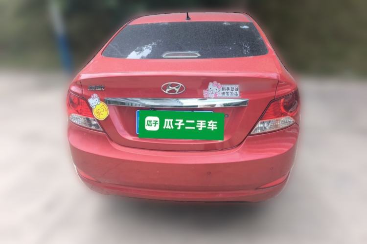 Used Hyundai Verna (older generation) 2010 Sedan 1.4L Automatic Comfort Model GS Rear