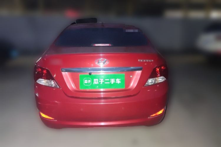 Used Hyundai Verna (older generation) 2010 Sedan 1.4L Automatic Comfort Model GS Rear