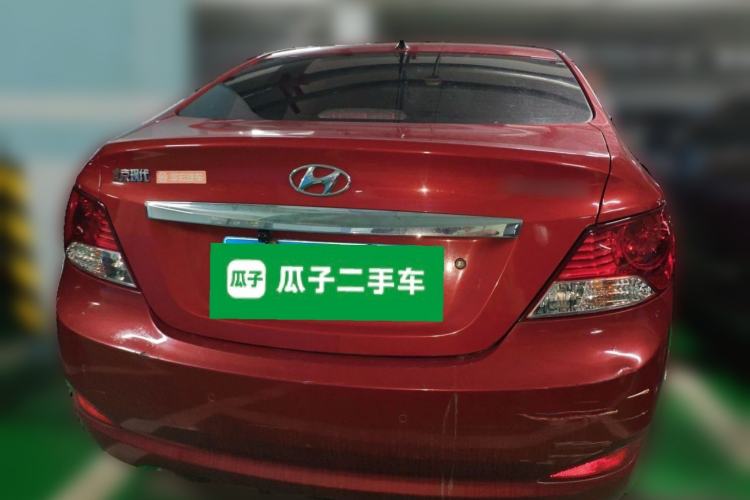 Used Hyundai Verna (older generation) 2010 Sedan 1.4L Automatic Fashionable GT Model Rear