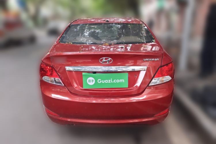Used Hyundai Verna (older generation) 2010 Sedan 1.4L Automatic Comfort Model GS Rear
