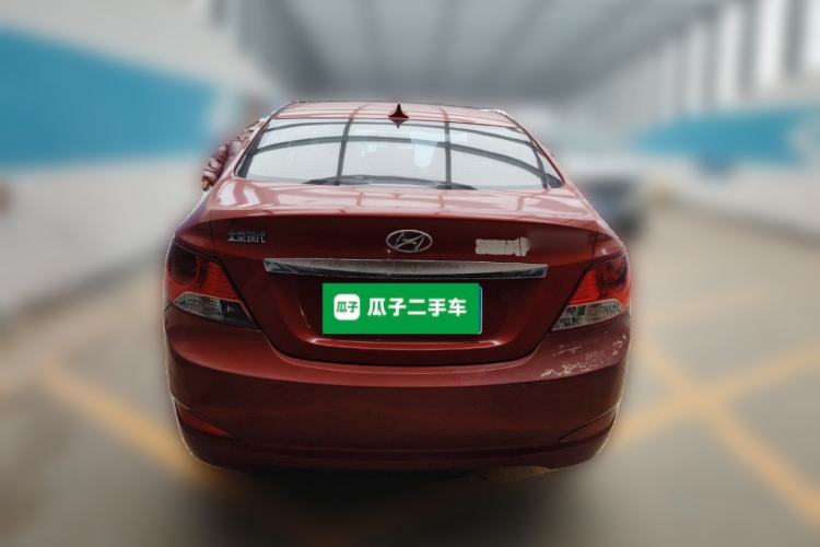 Used Hyundai Verna (older generation) 2010 Sedan 1.4L Manual Comfort GS Rear