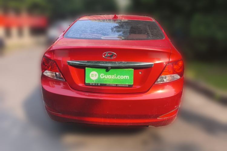 Used Hyundai Verna (older generation) 2010 Sedan 1.4L Automatic Comfort Model GS Rear