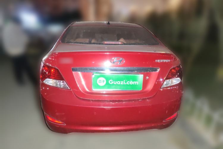 Used Hyundai Verna (older generation) 2010 Sedan 1.4L Automatic Fashionable GT Model Rear