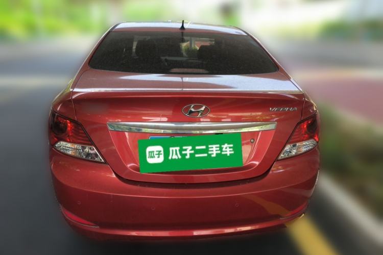 Used Hyundai Verna (older generation) 2010 Sedan 1.4L Manual Comfort GS Rear