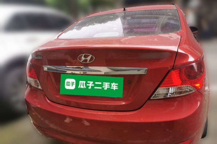 Used Hyundai Verna (older generation) 2010 Sedan 1.4L Automatic Comfort Model GS Rear