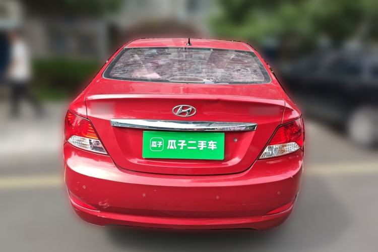 Used Hyundai Verna (older generation) 2010 Sedan 1.4L Automatic Fashionable GT Model Rear