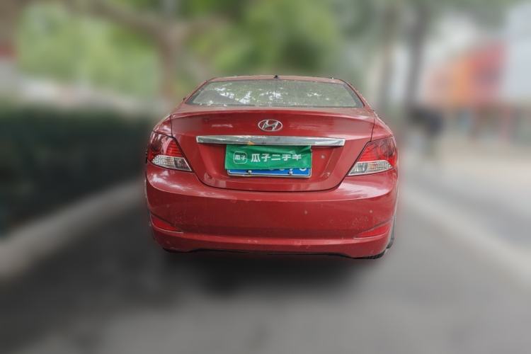 Used Hyundai Verna (older generation) 2010 Sedan 1.4L Manual Comfort GS Rear