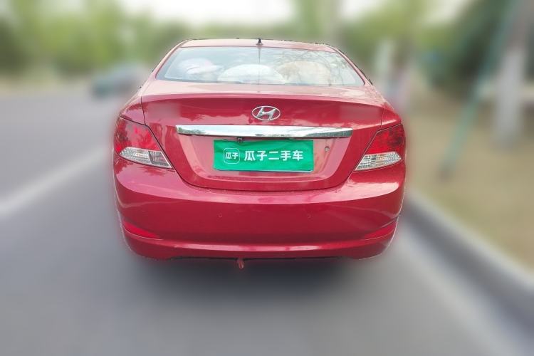 Used Hyundai Verna (older generation) 2010 Sedan 1.4L Automatic Fashionable GT Model Rear