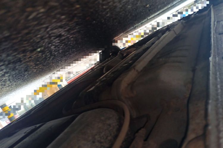 Used Hyundai Verna (older generation) 2010 Sedan 1.4L Manual Comfort GS Chassis Rear Left