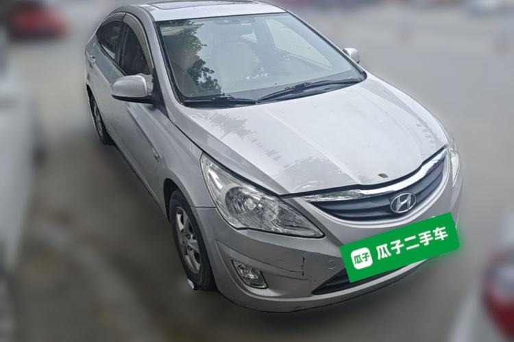 Used Hyundai Verna (older generation) 2010 Sedan 1.4L Automatic Fashionable GT Model Front Right 45 Deg