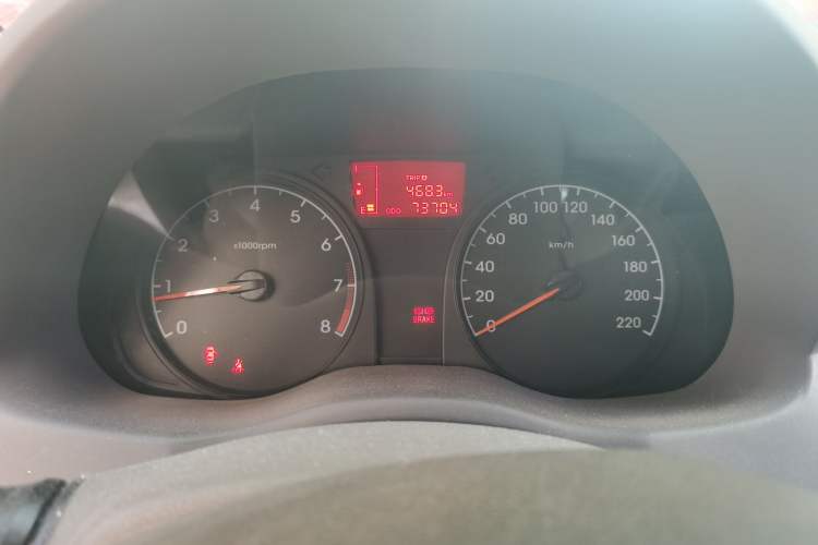 Used Hyundai Verna (older generation) 2010 Sedan 1.4L Manual Standard GL Model Instrument Cluster
