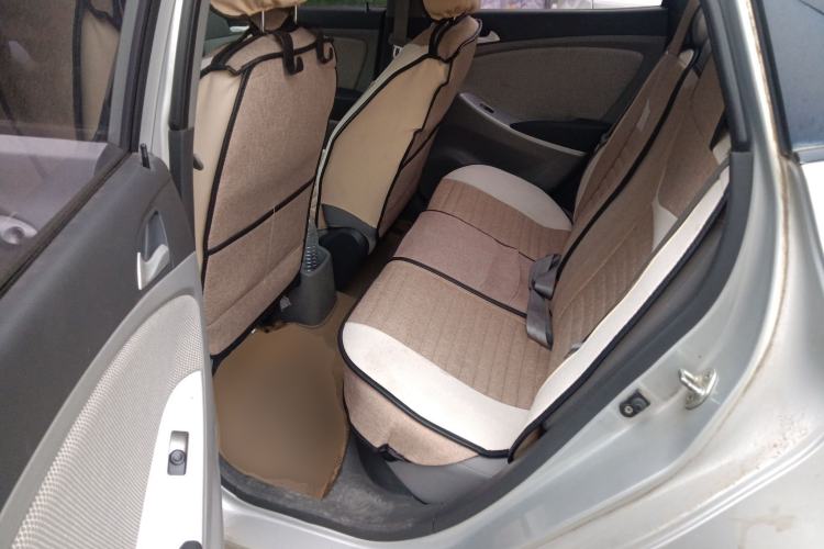 Used Hyundai Verna (older generation) 2010 Sedan 1.4L Manual Standard GL Model Left Rear Seat