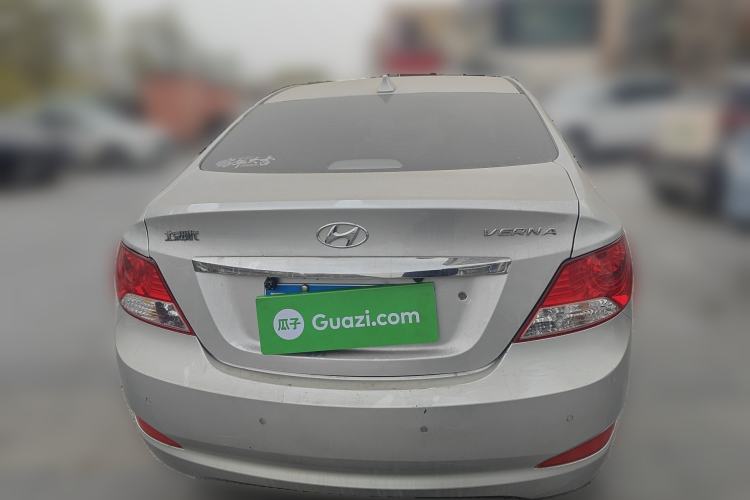 Used Hyundai Verna (older generation) 2010 Sedan 1.4L Automatic Fashionable GT Model Rear
