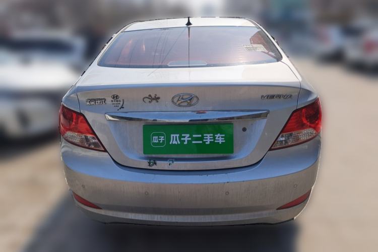 Used Hyundai Verna (older generation) 2010 Sedan 1.4L Manual Comfort GS Rear
